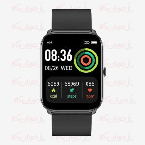 Xiaomi-Imilab-W01-Black-Smart-Watch-Front-001