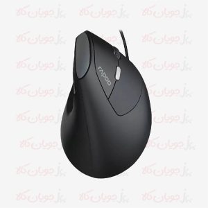 Rapoo-EV200-Silent-Black-Wired-Mouse-Above