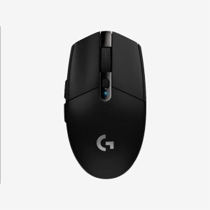 Logitech-Black-G304-Wireless-Gaming-Mouse-Above
