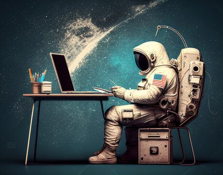 تصویر لپ تاپ های فضانوردان را بشناسید (لپ تاپ های مخصوص مأموریت های فضایی)