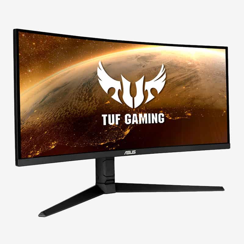 Asus-TUF-Gaming-VG34VQL1B-Black-Gaming-Curved-Monitor-Left