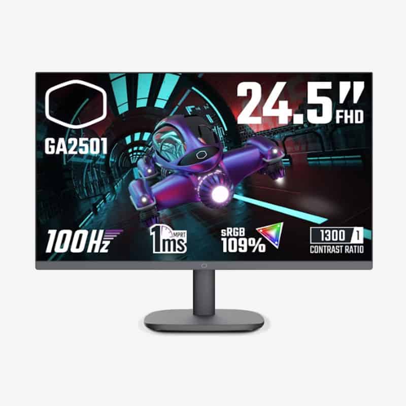 Cooler-Master-GA2501-Black-Gaming-Monitor-Front