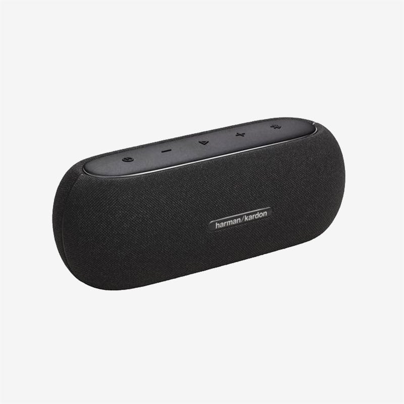Harman-Kardon-Luna-Black-Portable-Bluetooth-Speaker-Left