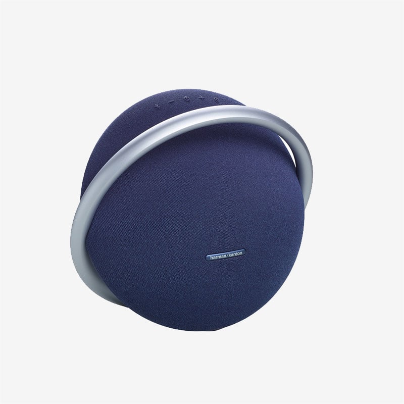 Harman-Kardon-Onyx-Studio-8-Blue-Portable-Bluetooth-Speaker-Front