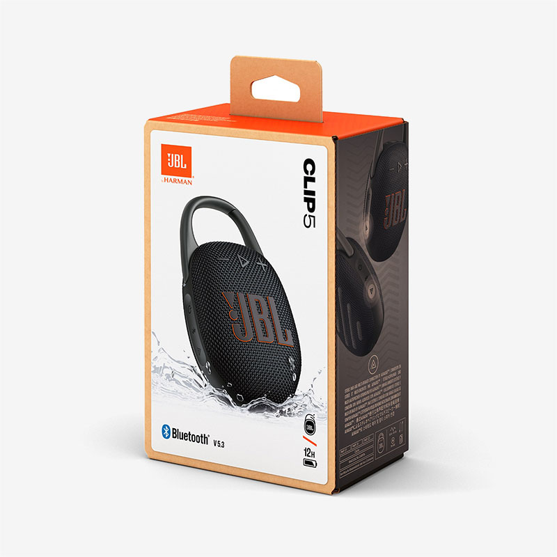 JBL-Clip-5-Black-Portable-Bluetooth-Speaker-Box