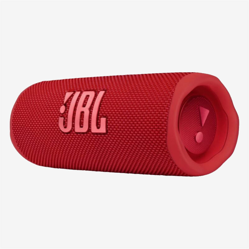 JBL-Flip-6-Red-Portable-Bluetooth-Speaker-Left