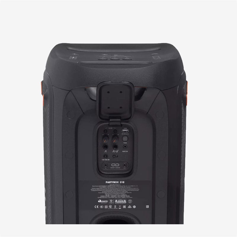 JBL-PartyBox-310-Black-Portable-Bluetooth-Speaker-Panel