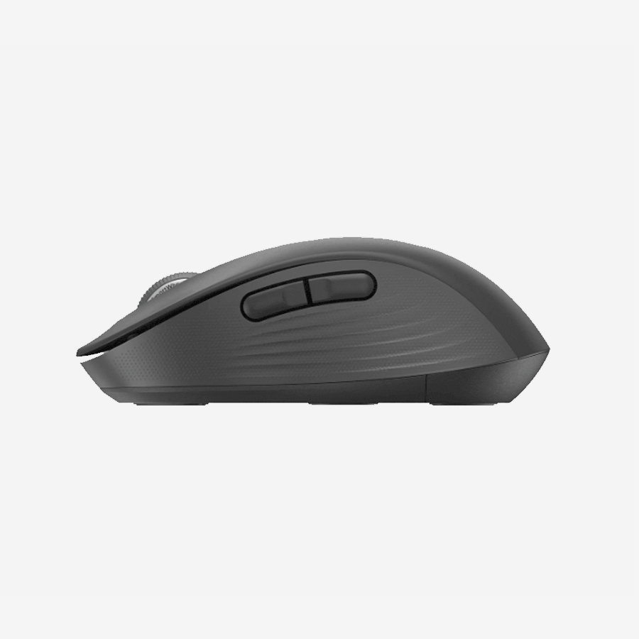 Logitech-M650-Black-Wireless-Mouse-Side
