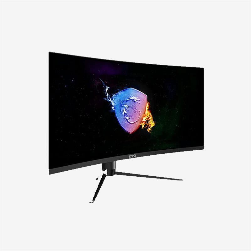 MSI-Optix-MAG342CQR-Black-Gaming-Curved-Monitor-Left