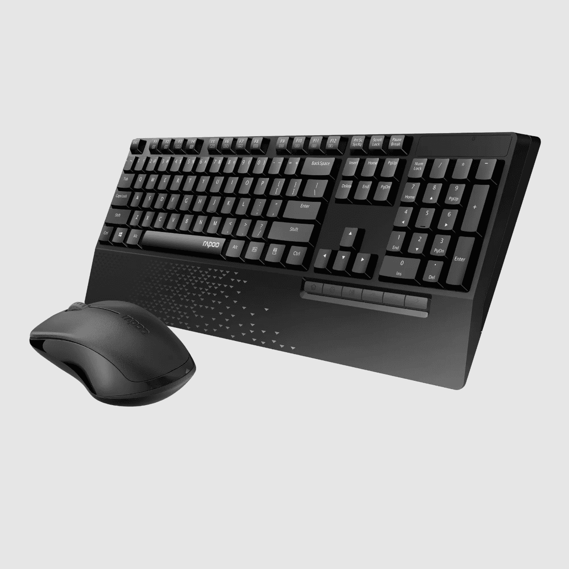 Rapoo-Black-X1960-Wireless-Keyboard-And-Mouse-Side-2