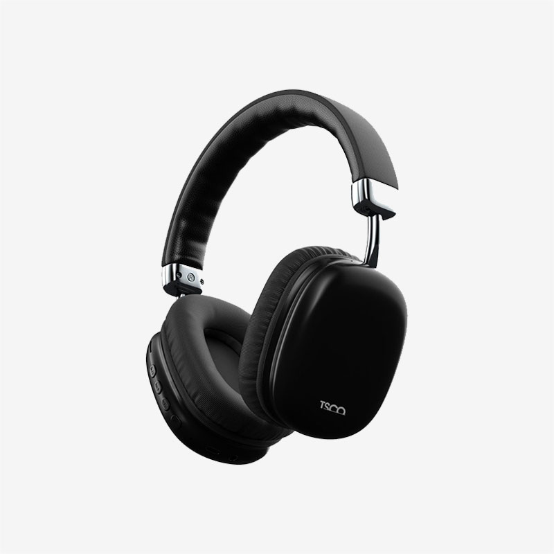 Tsco-TH-5378-Black-Bluetooth-Headset-Side-1