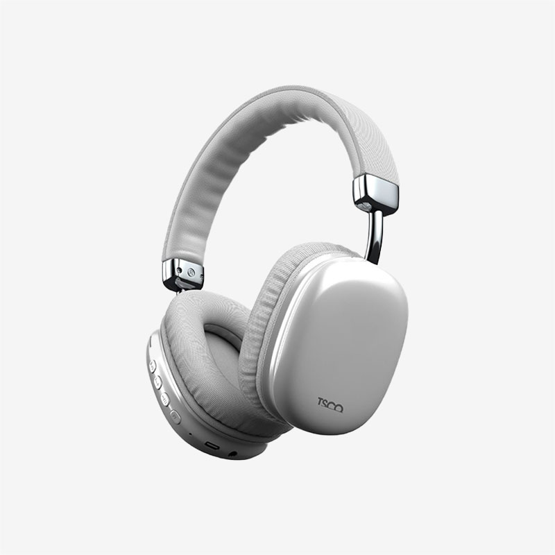 Tsco-TH-5378-White-Bluetooth-Headset-Side-1