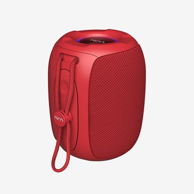 Tsco-TS-2310-Red-Bluetooth-Portable-Speaker-Side