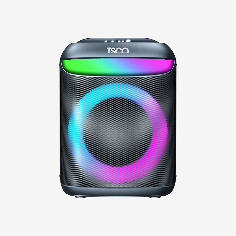 Tsco-TS-23456-Black-Bluetooth-Portable-Speaker-Front