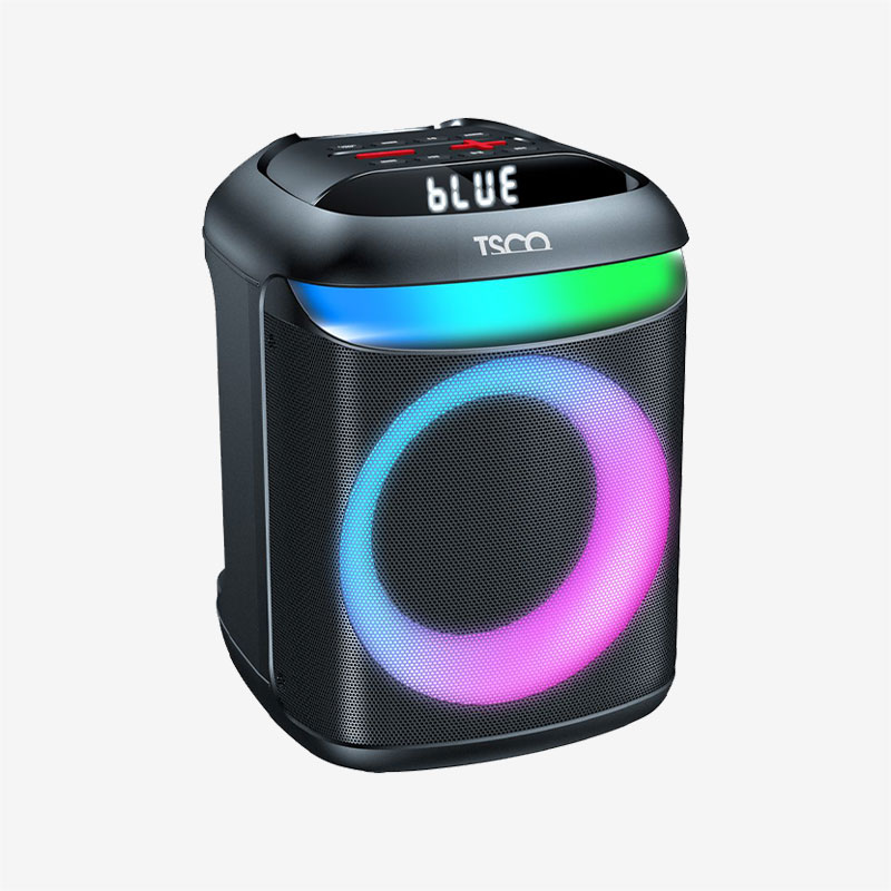 Tsco-TS-23456-Black-Bluetooth-Portable-Speaker-Side