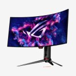 Asus ROG Swift PG34WCDM Black Curved Gaming Monitor Right