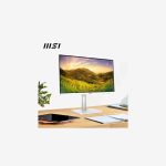 MSI Modern MD2412P White Monitor Left