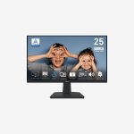 MSI PRO MP251 Black Monitor Front