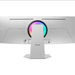 Samsung Odyssey OLED G9 G95SC LS49CG954 SMXUE Silver Curved Gaming Monitor Back