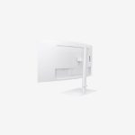Samsung ViewFinity S6 S65TC LS34C650 TAMXUE White Curved Monitor Side Back