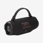 JBL Black Charge 6 Portable Bluetooth Speaker Side