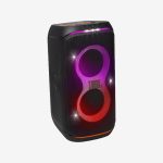 JBL Black PartyBox Club 120 Portable Bluetooth Speaker Side