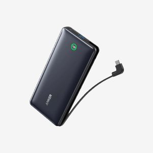 Anker Black Portable Charger 20000mAh 30W Power Bank