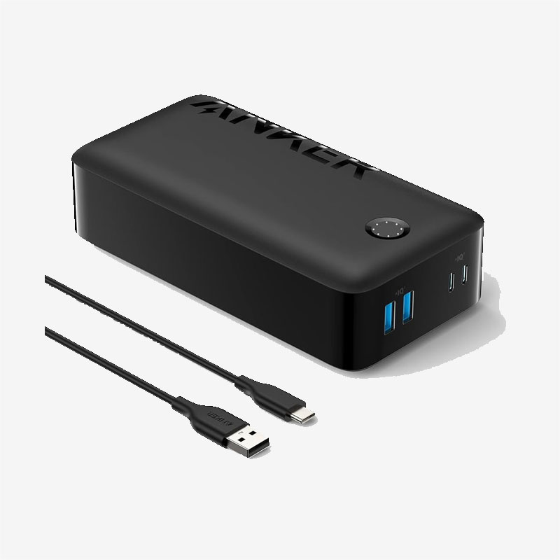 Anker Black Powerbank 34V A1377 Power Bank