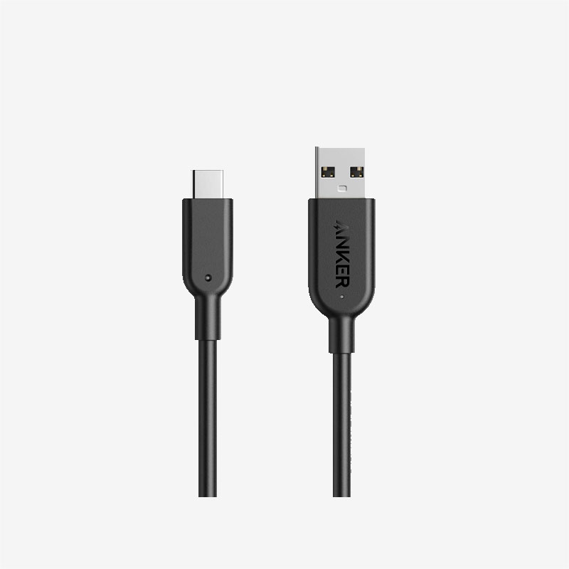 Anker Black USB A To USB C Charging Cable