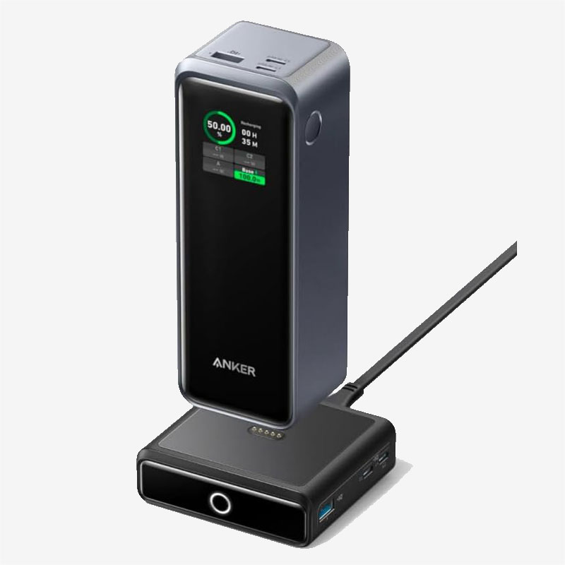 Anker Gray Power Bank With Base 27650mAh Power Bank