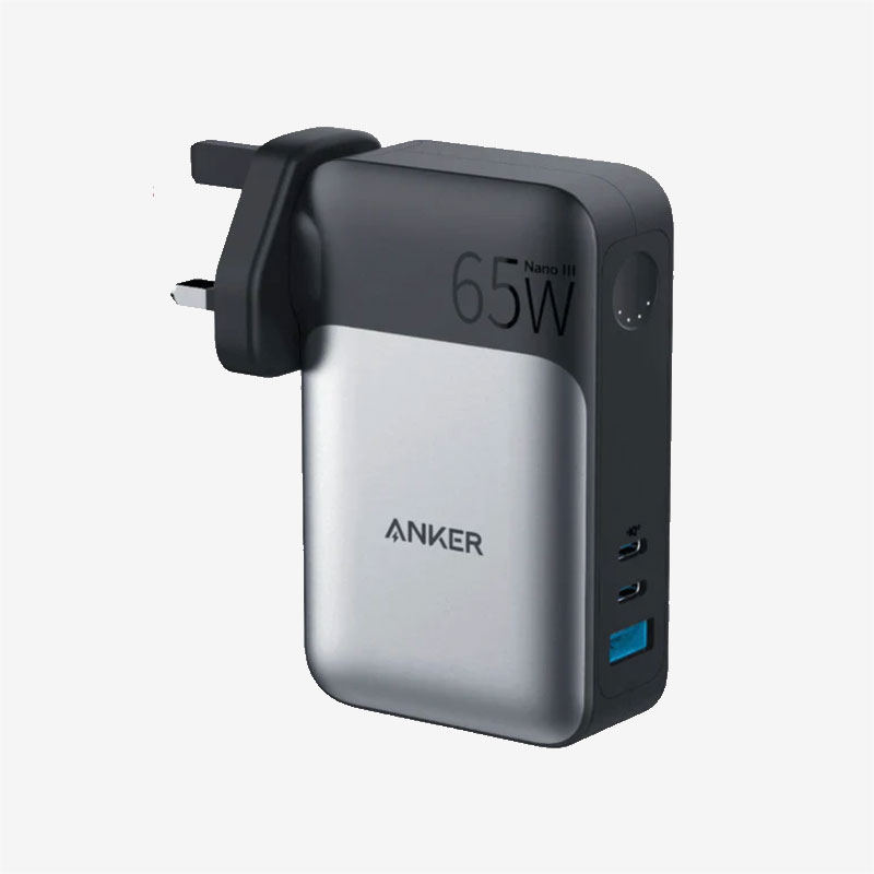 Anker Gray V33 With 65W Charger Power Bank