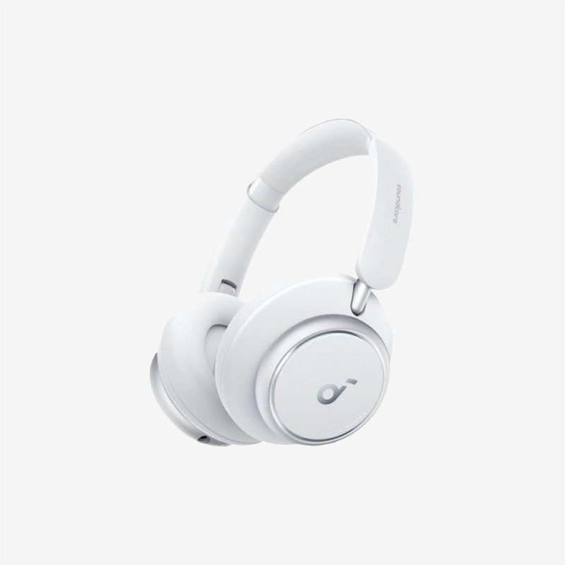 Anker White Soundcore Space Q45 Bluetooth Headphone