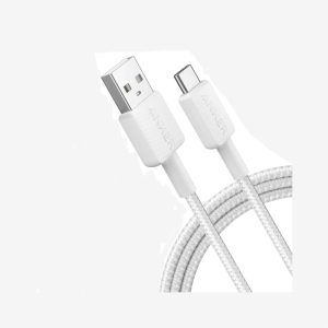 Anker White USB A To USB C Cable