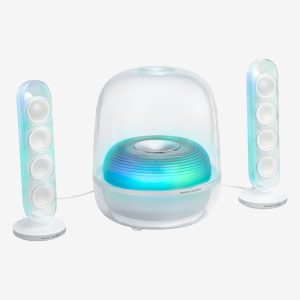 Harman Kardon White Soundsticks 5 Bluetooth Speaker