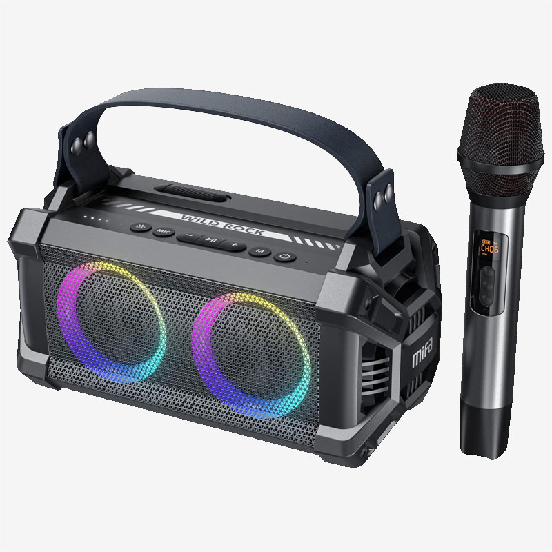 Mifa Gray Wild Rock Bluetooth Speaker