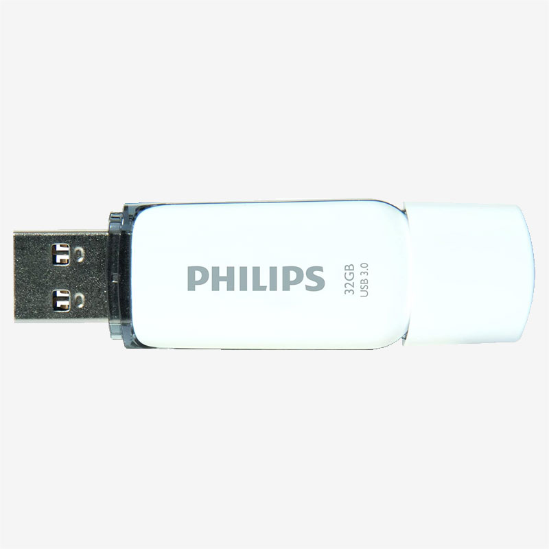Philips White 32GB Snow 3.0 Flash Memory