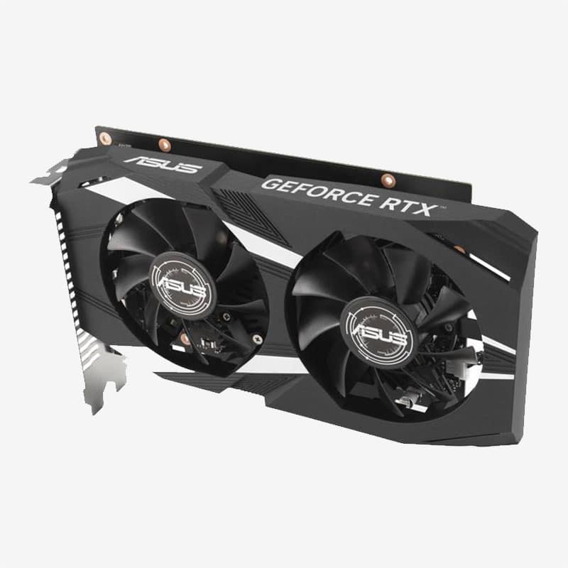 Asus-DUAL-RTX3050-O6G-GPU-Left