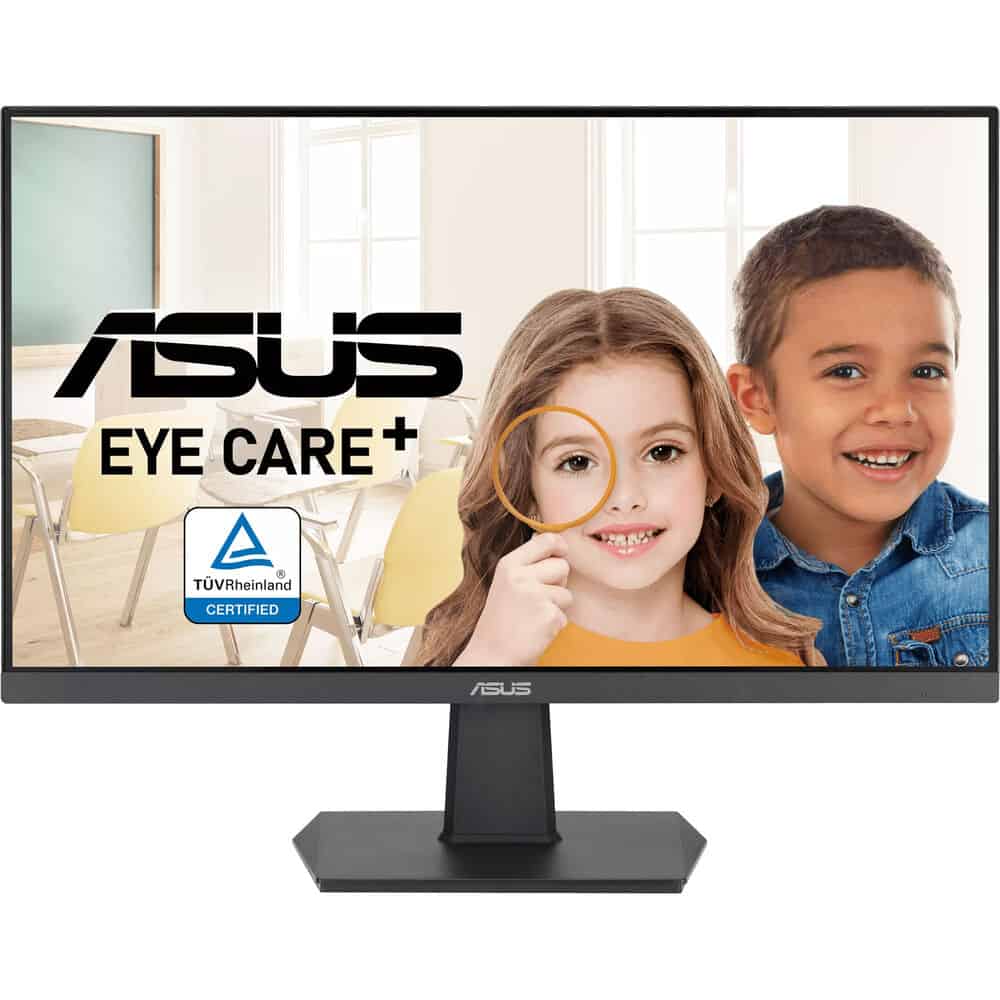 Asus-VA24EHF-Black-Monitor-Front