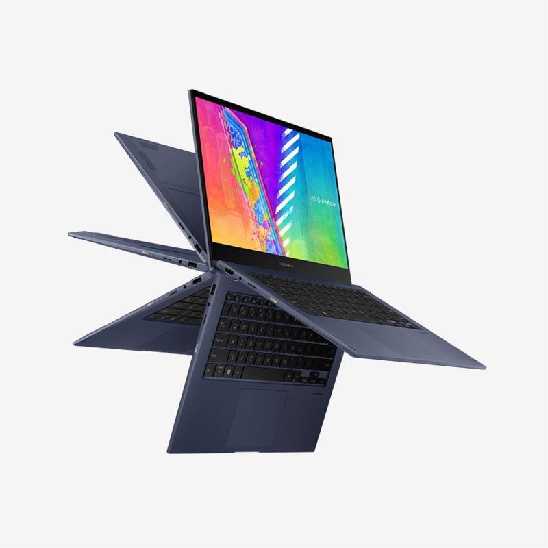 لپ تاپ ایسوس مدل Vivobook Go 14 Flip TP1401KA Celeron 4GB-256GB-Intel