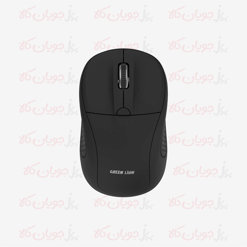 Green-Lion-Black-Wireless-Mouse-G200-Above-001
