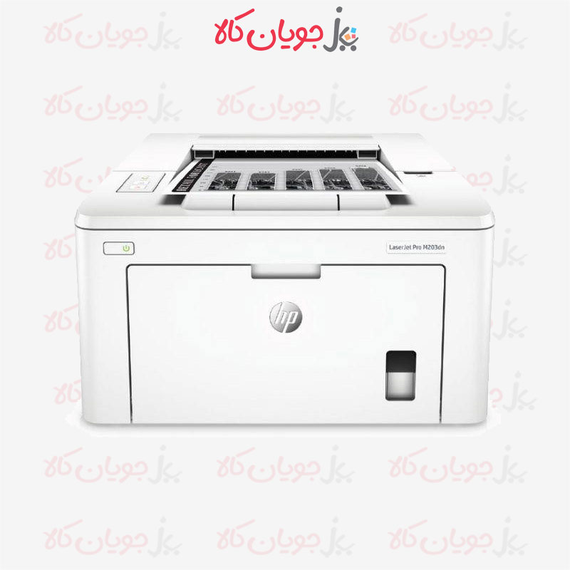 HP-LaserJet-Pro-M203dn-White-Printer-Front