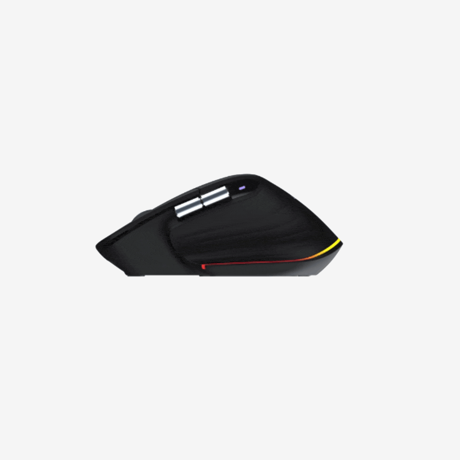 Logikey-M550B-Black-Wireless-Mouse-Side