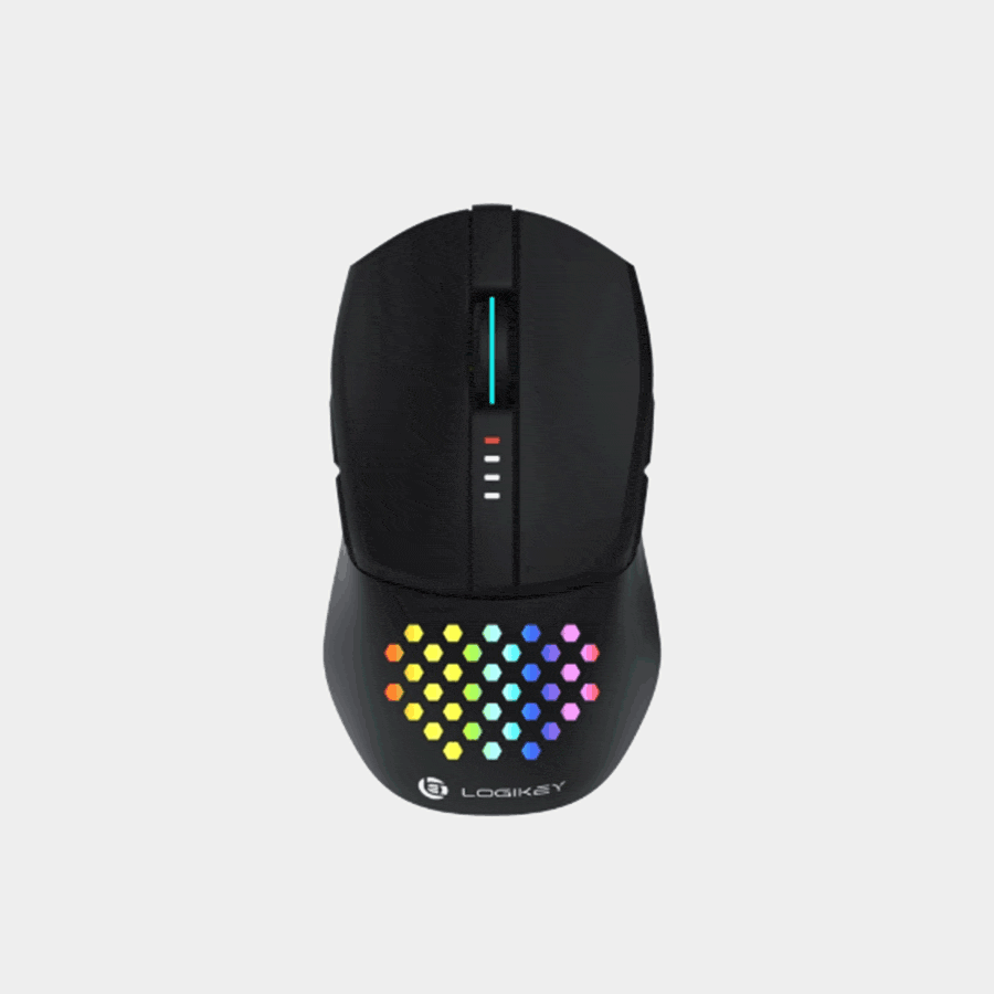 Logikey-M659B-Black-Wireless-Gaming-Mouse-Above