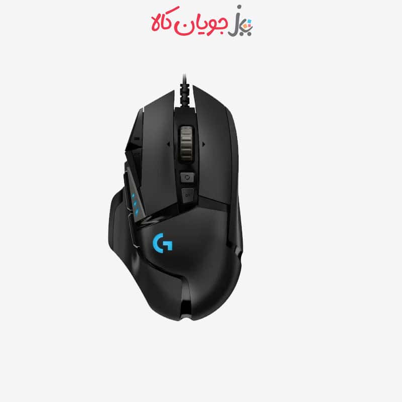 Logitech-G502-Hero-Black-Wired-Gaming-Mouse-Above