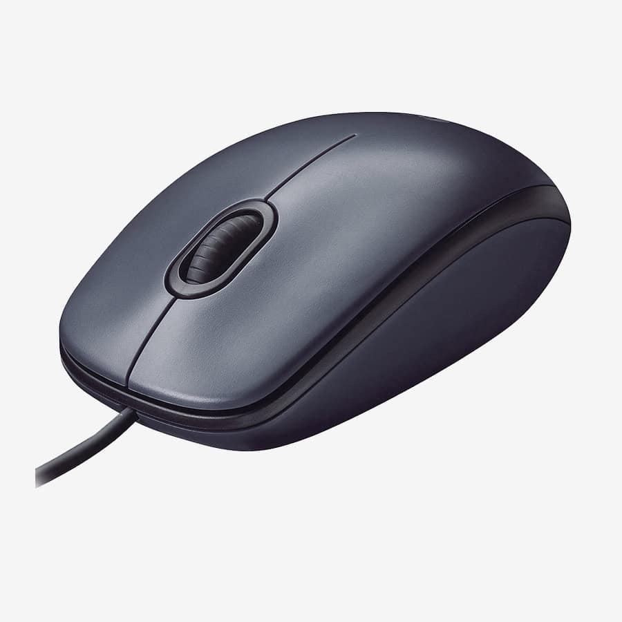 Logitech-M90-Wired-Mouse-Black-Right