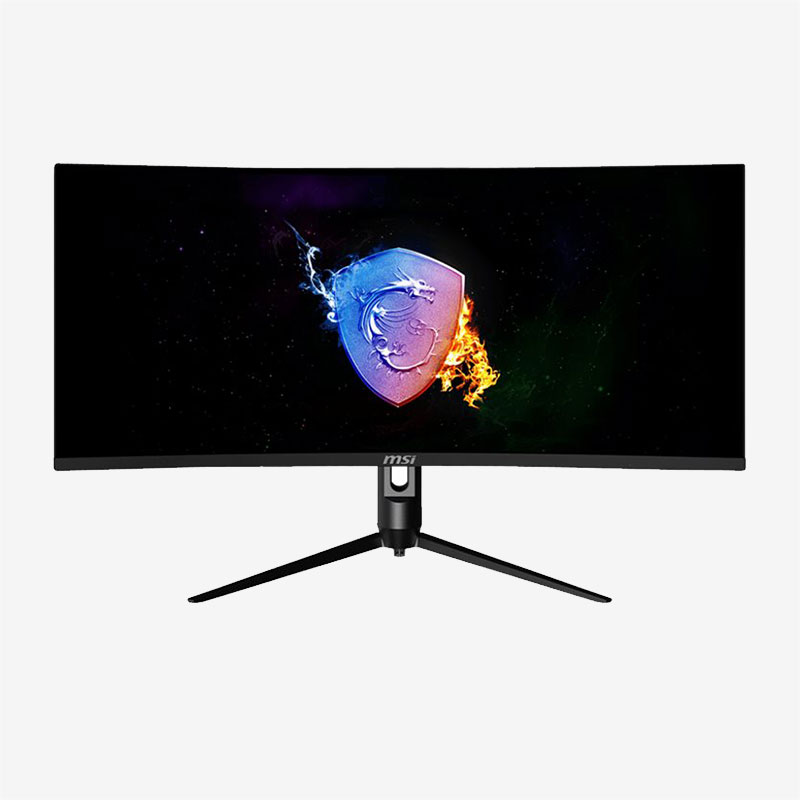 MSI-MAG342CQPV-Black-Gaming-Curved-Monitor-Front