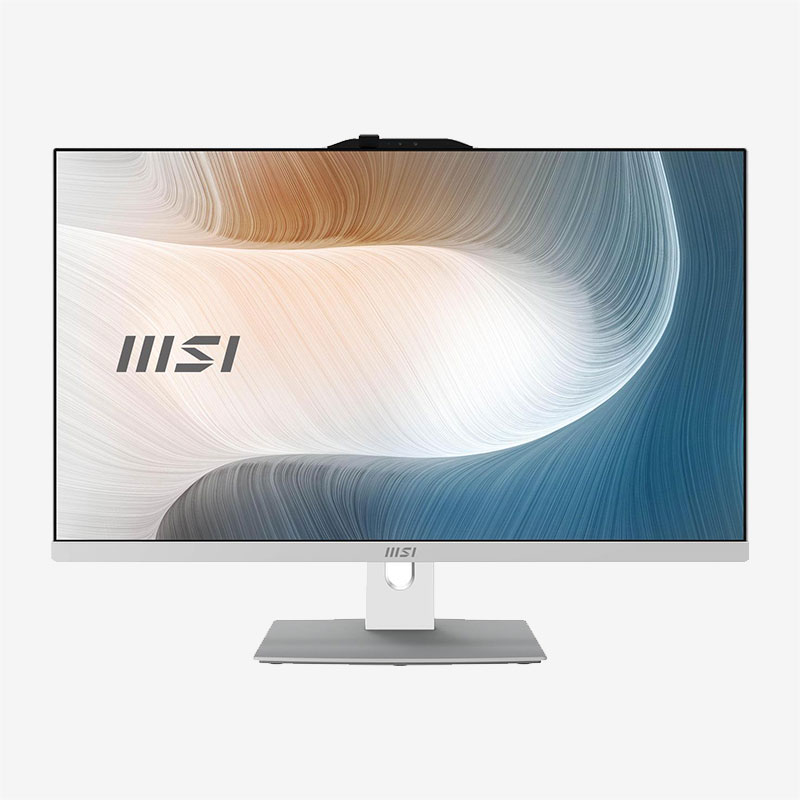 MSI-Modern-AM272P-1M-150U-1TB-White-All-In-One-Front