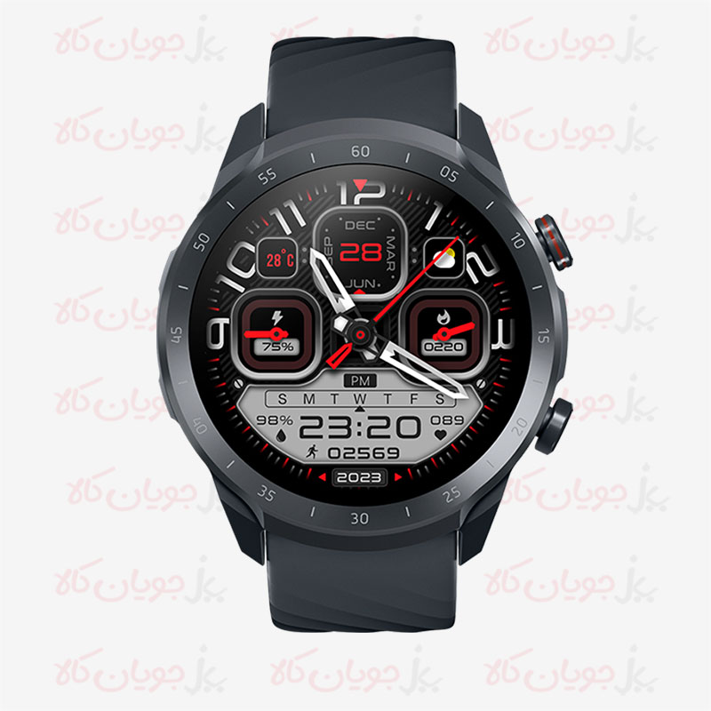 Mibro-A2-Black-Smart-Watch-Front-001