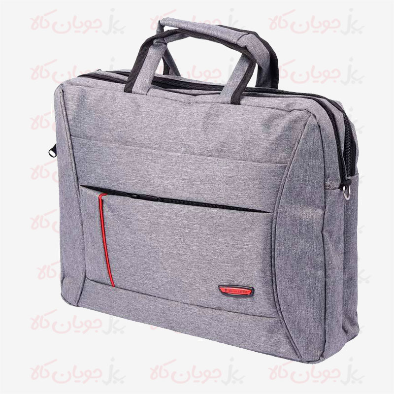 Pierre-Cardin-B010-Gray-Laptop-Briefcase-Side-001
