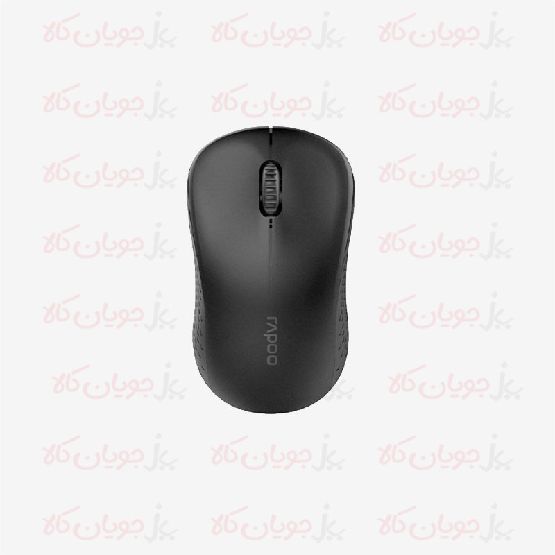 Rapoo-M160-Black-Wireless-Mouse-Above